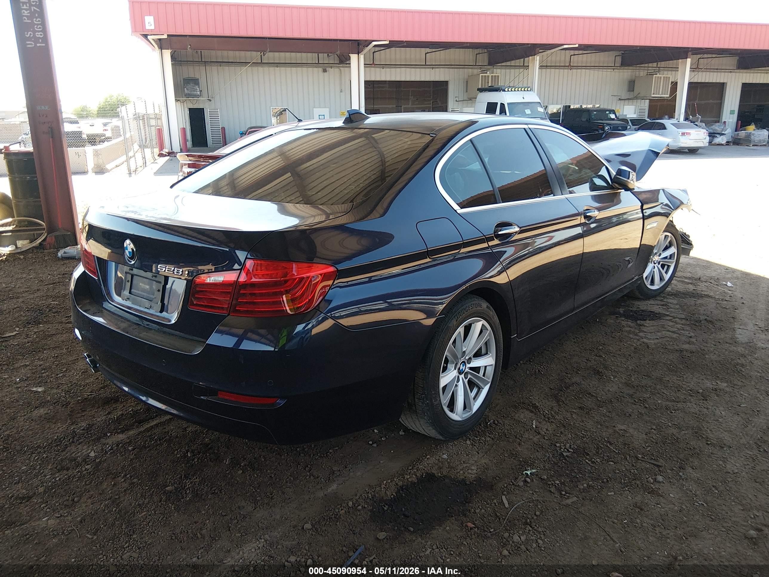 2014 Bmw 528i   Blue vin: WBA5A5C52ED500441