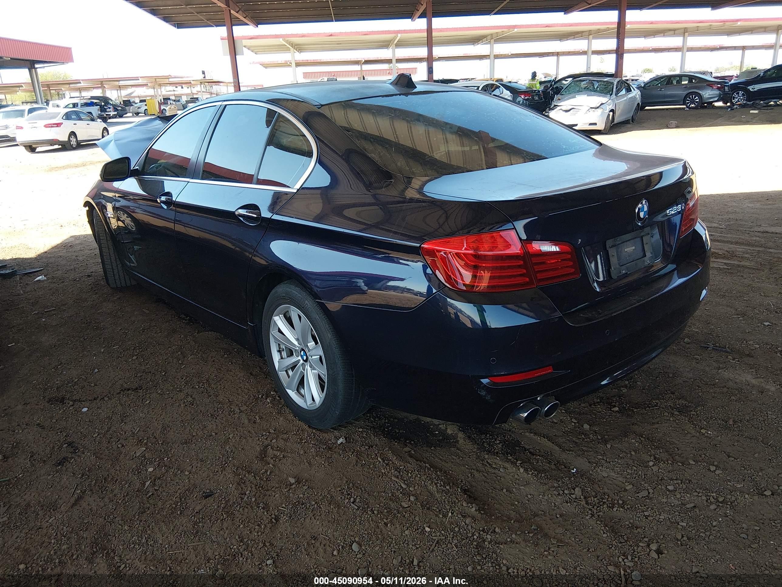 2014 Bmw 528i   Blue vin: WBA5A5C52ED500441