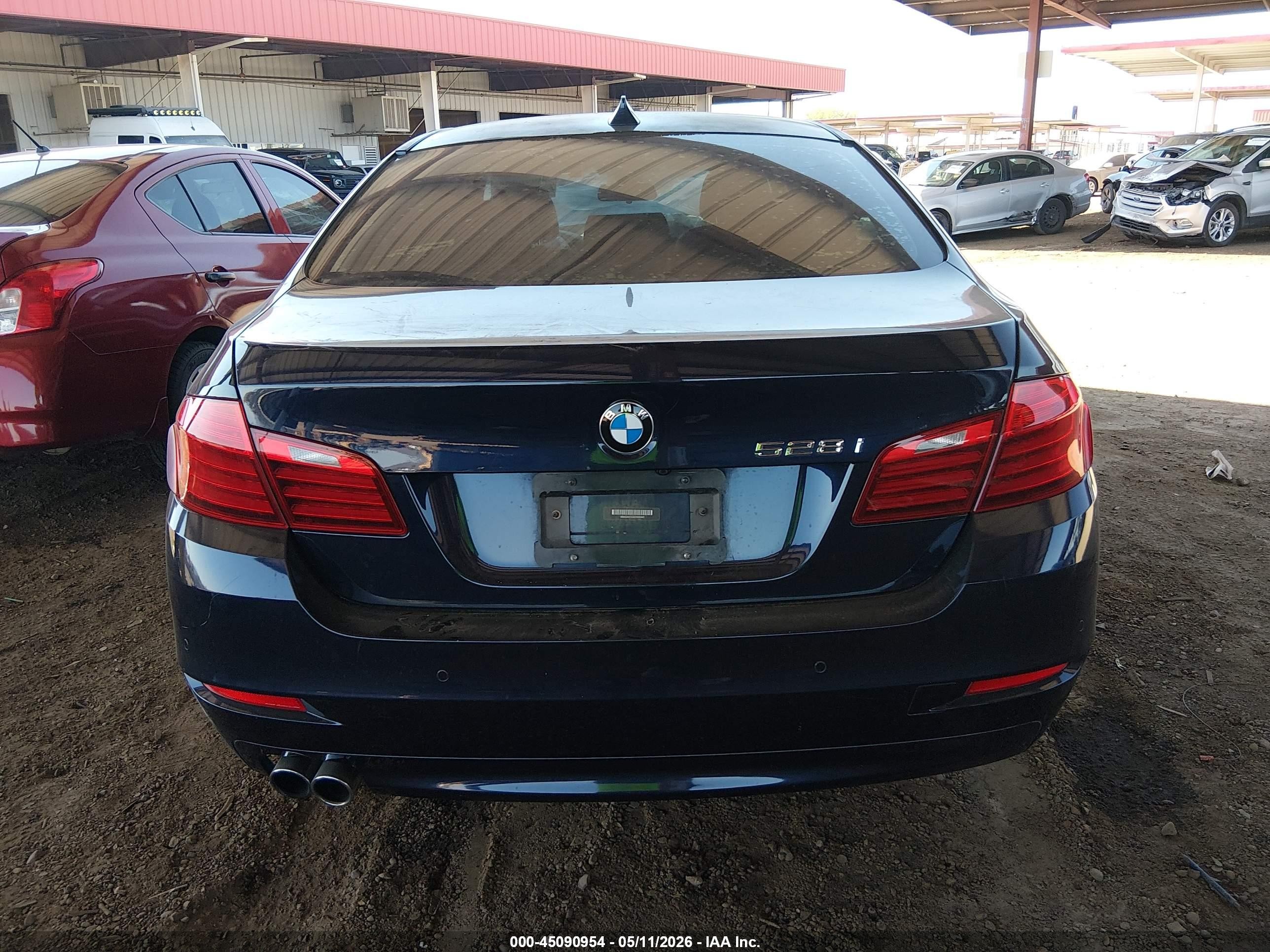 2014 Bmw 528i   Blue vin: WBA5A5C52ED500441