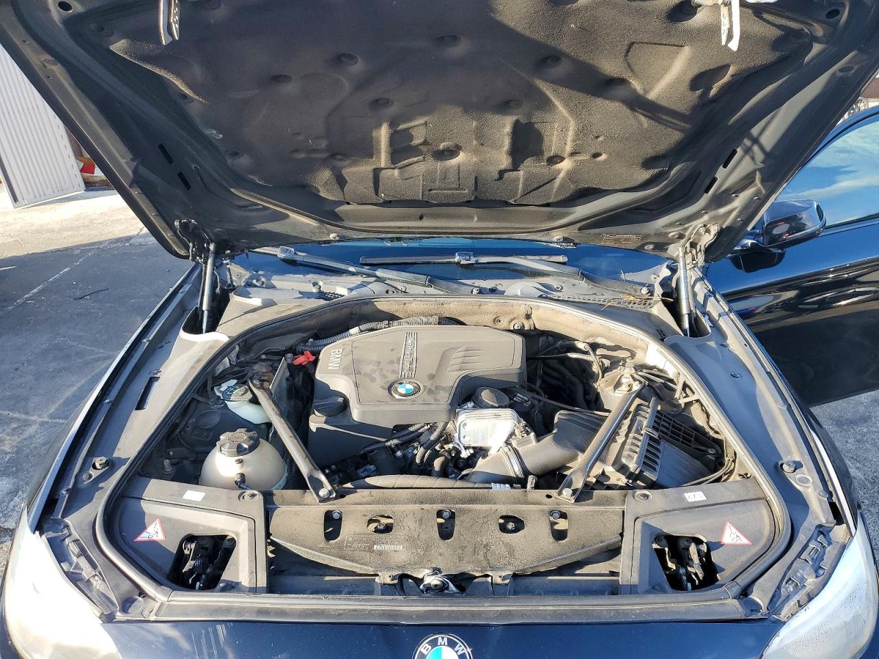 2014 Bmw 528 I Черный vin: WBA5A5C52ED501413