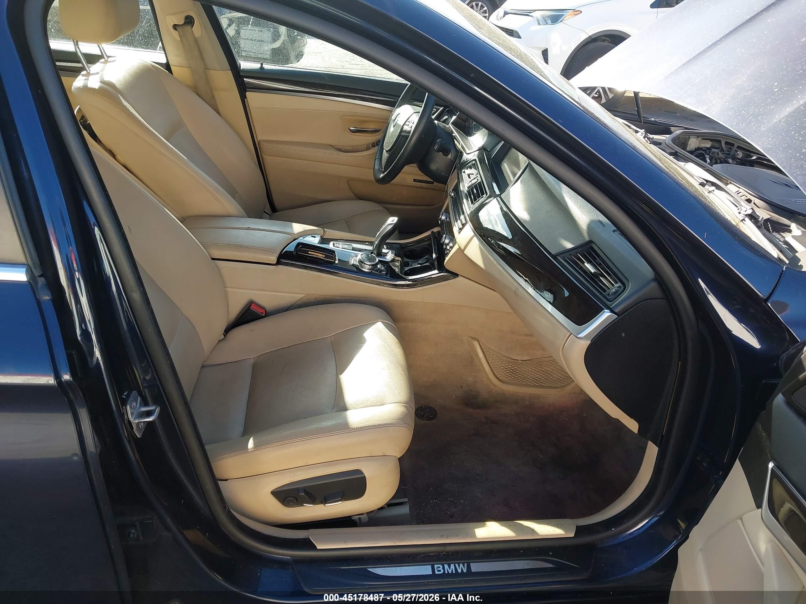 2014 Bmw 528i   Blue vin: WBA5A5C52ED507762