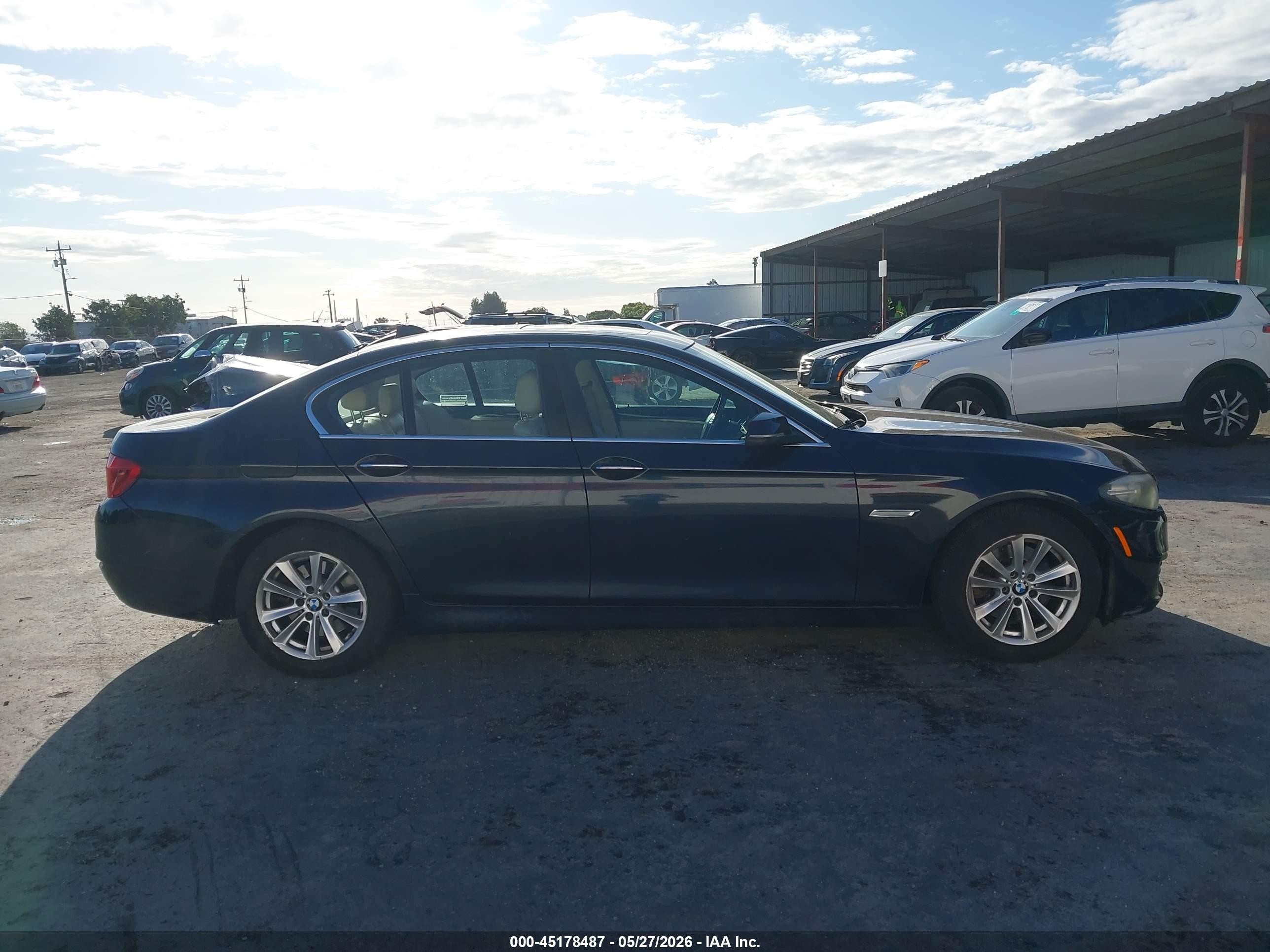 2014 Bmw 528i   Blue vin: WBA5A5C52ED507762
