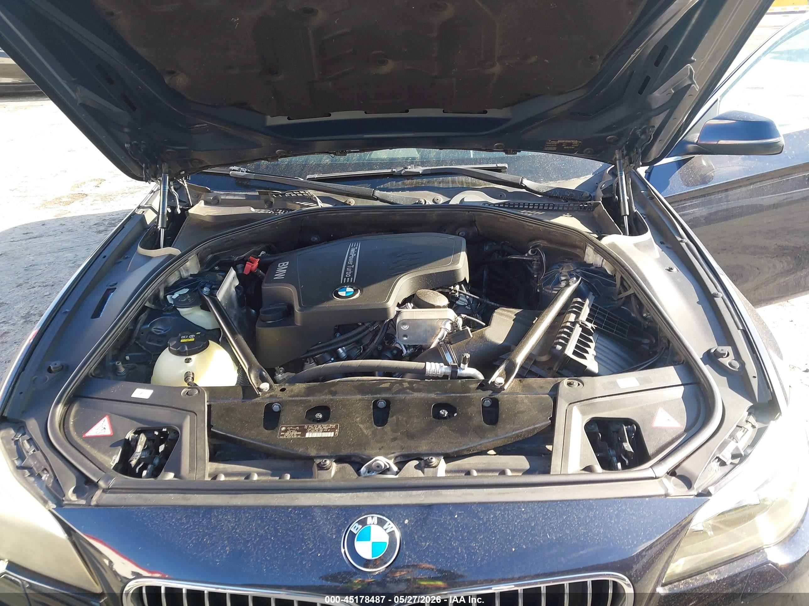 2014 Bmw 528i   Blue vin: WBA5A5C52ED507762