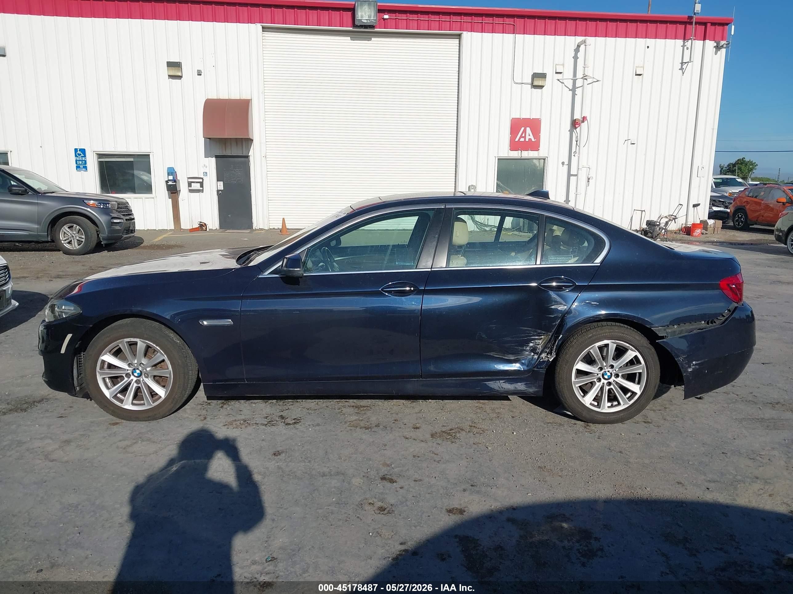 2014 Bmw 528i   Blue vin: WBA5A5C52ED507762