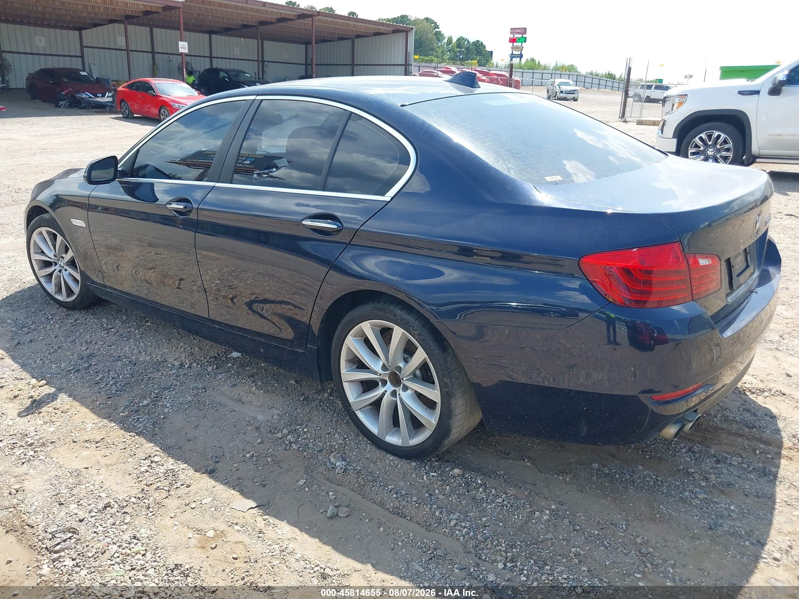 2015 Bmw 528i   Blue vin: WBA5A5C52FD513644