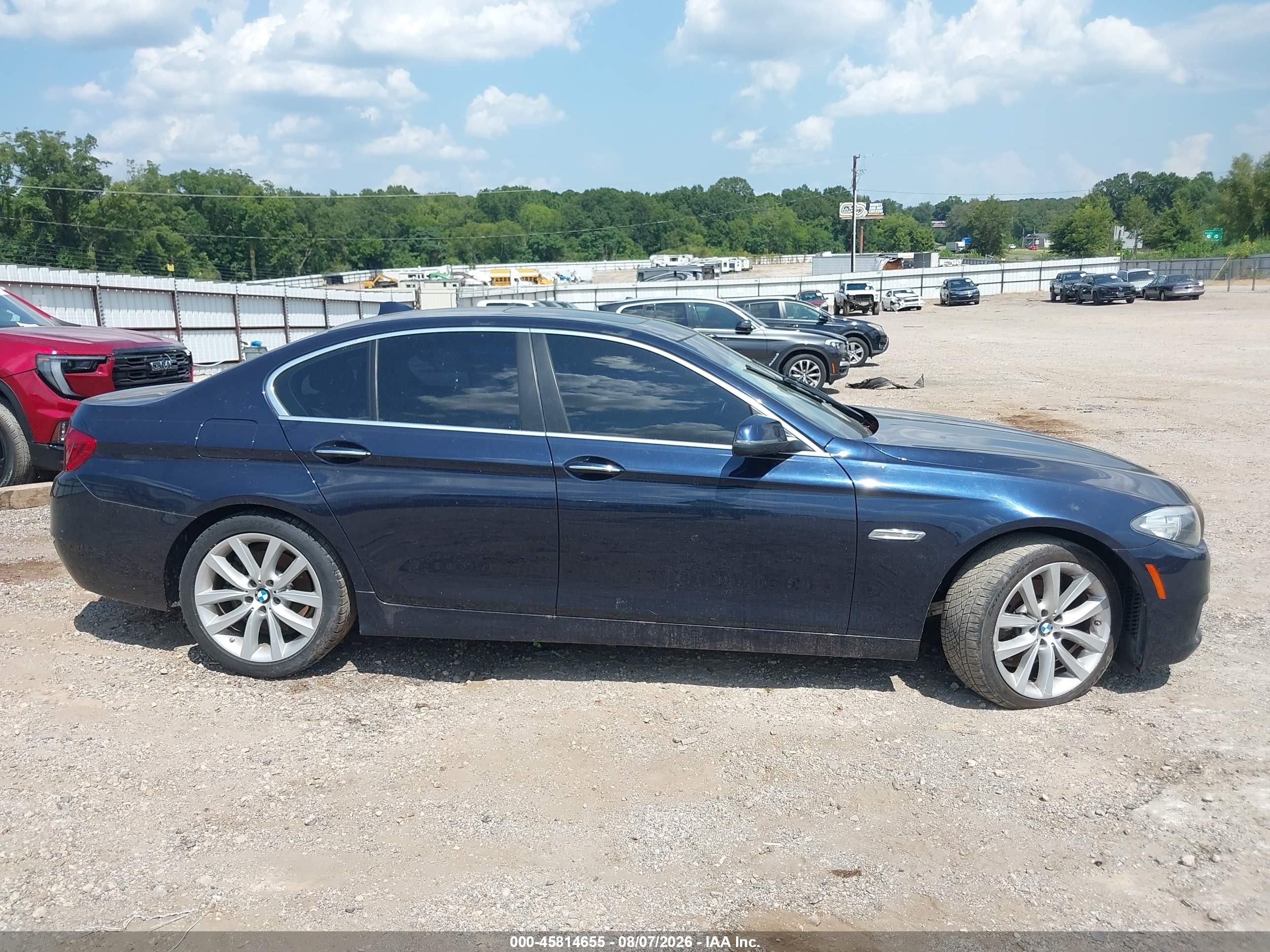 2015 Bmw 528i   Blue vin: WBA5A5C52FD513644