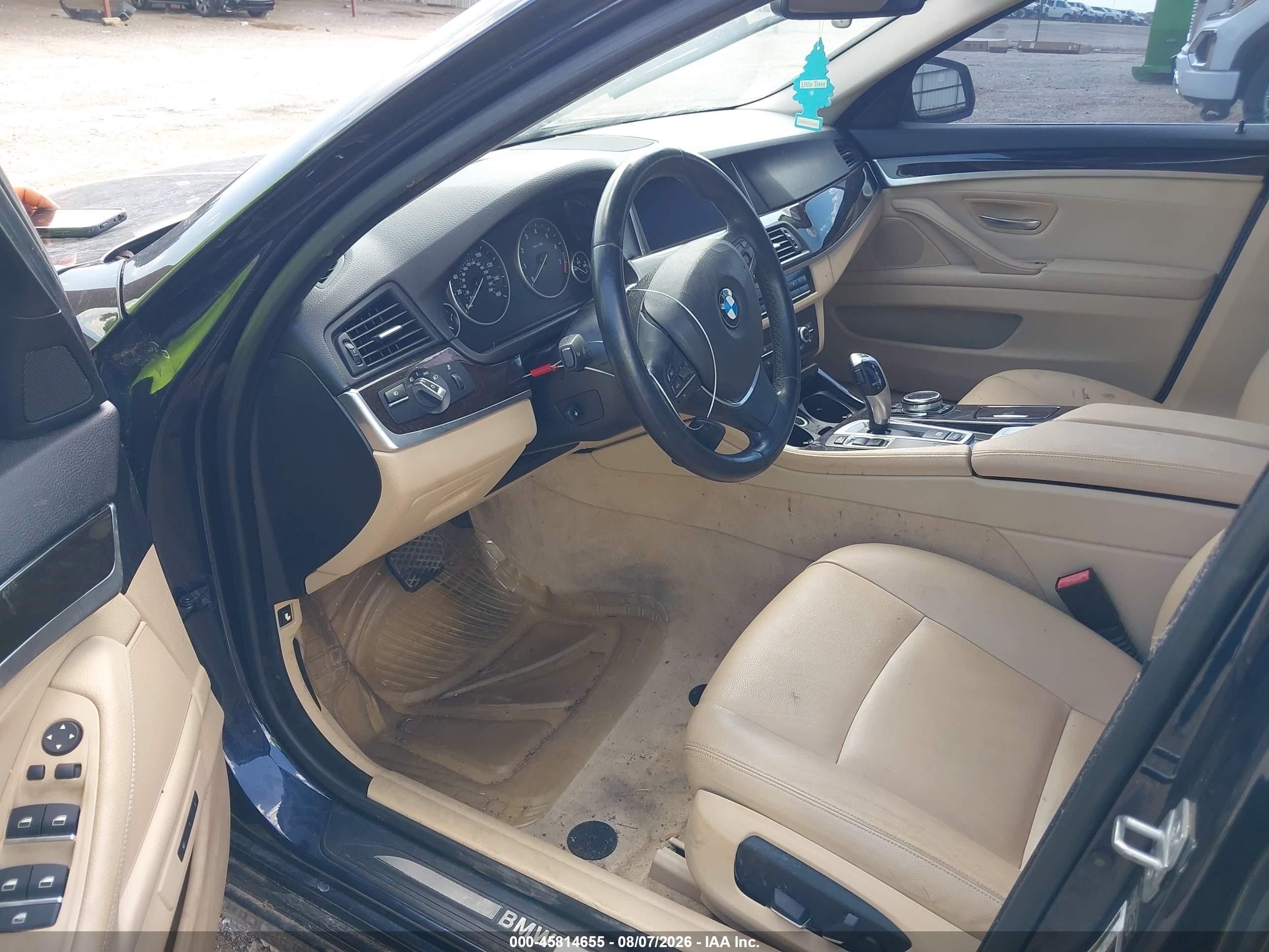 2015 Bmw 528i   Blue vin: WBA5A5C52FD513644