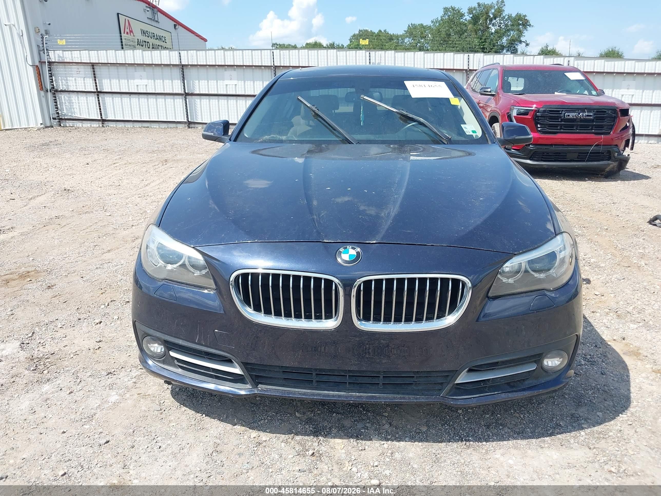 2015 Bmw 528i   Blue vin: WBA5A5C52FD513644
