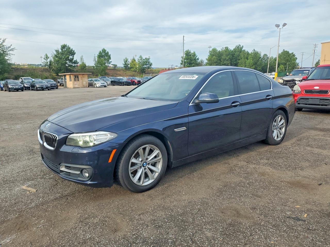 2015 Bmw 528 I Blue vin: WBA5A5C52FD519072
