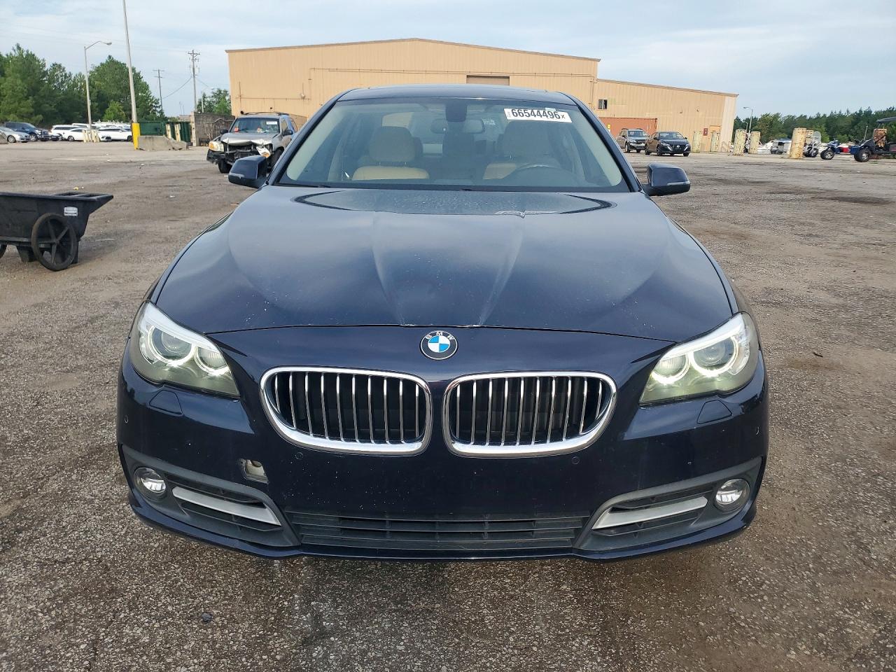 2015 Bmw 528 I Blue vin: WBA5A5C52FD519072