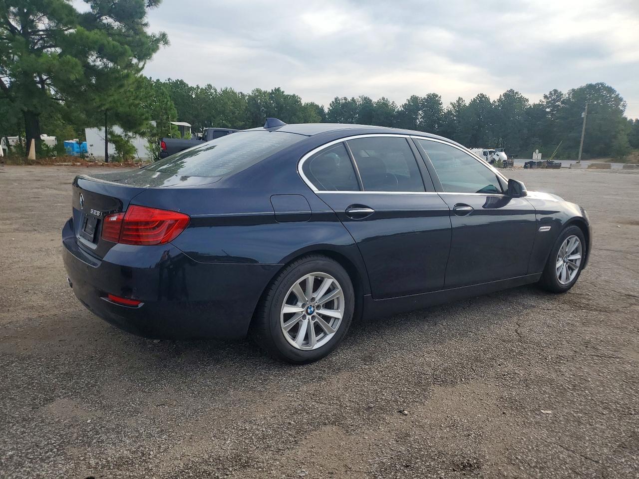 2015 Bmw 528 I Blue vin: WBA5A5C52FD519072