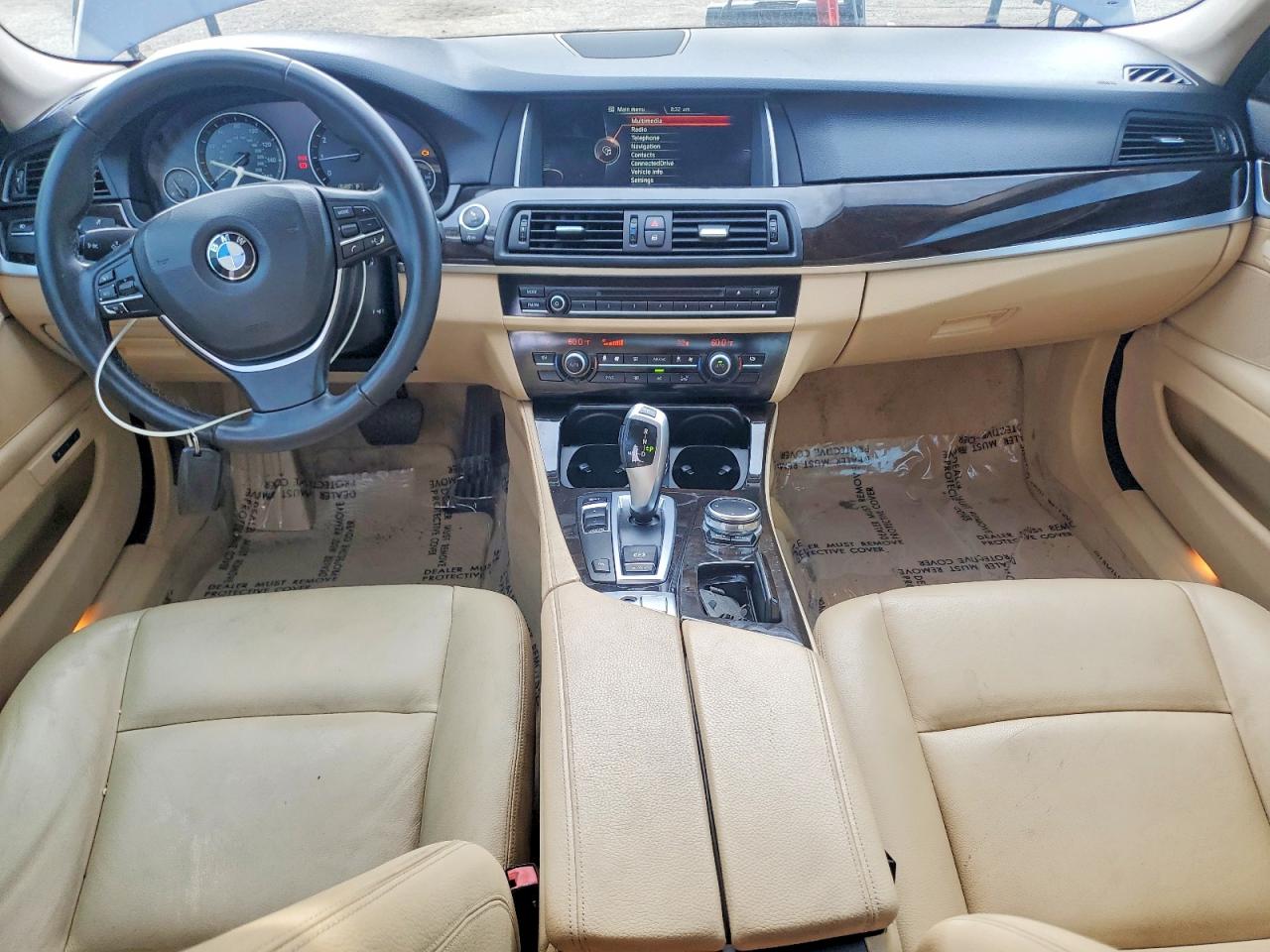 2015 Bmw 528 I Blue vin: WBA5A5C52FD519072