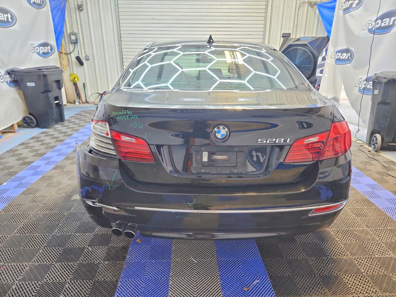 2015 Bmw 528 I Black vin: WBA5A5C52FD521744