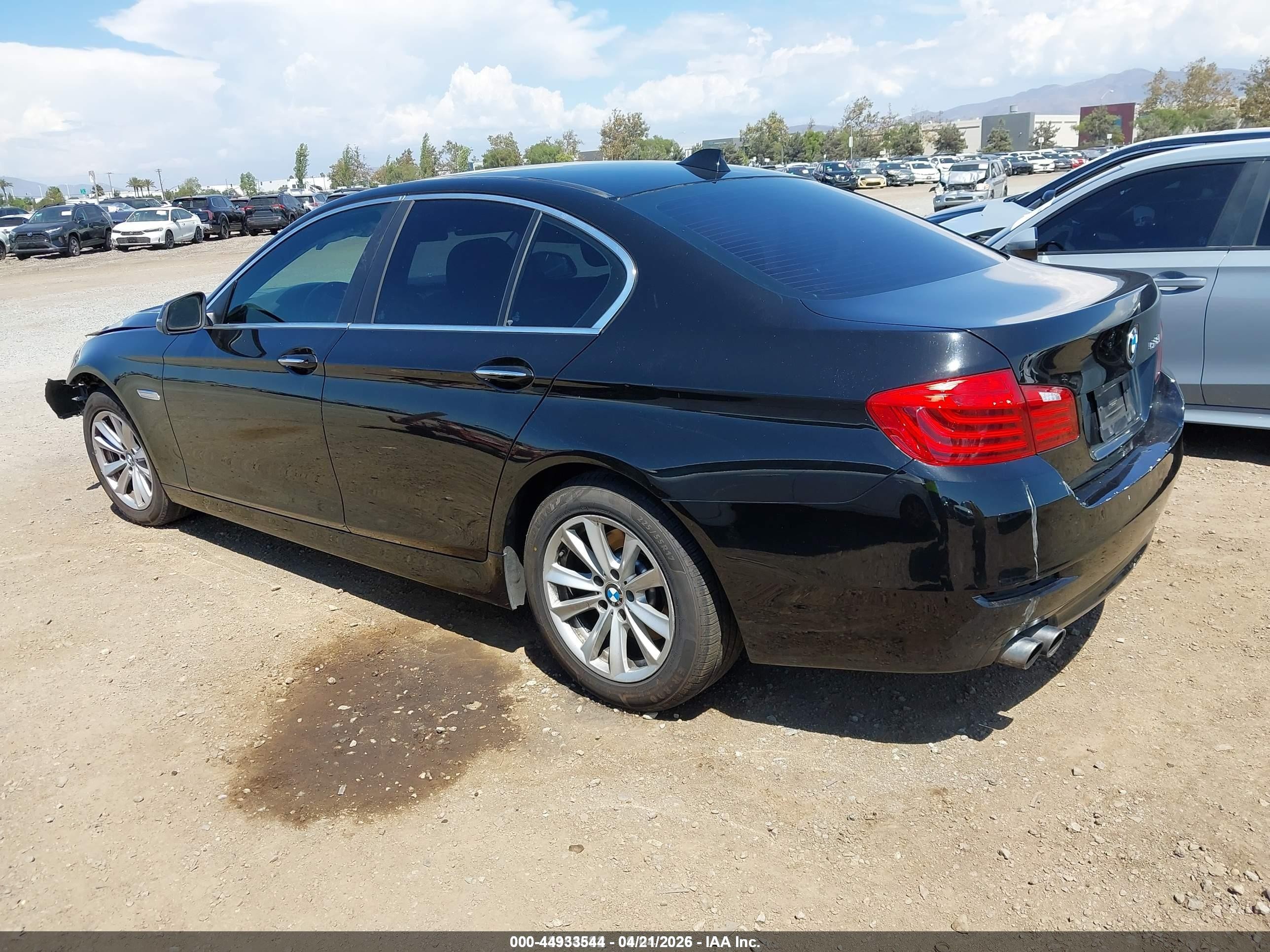 2014 Bmw 528i   Black vin: WBA5A5C53ED502411