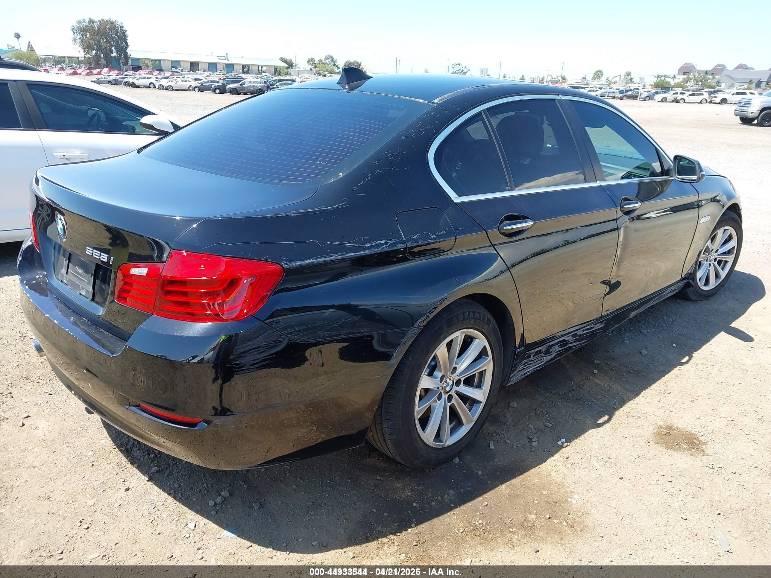 2014 Bmw 528i   Black vin: WBA5A5C53ED502411