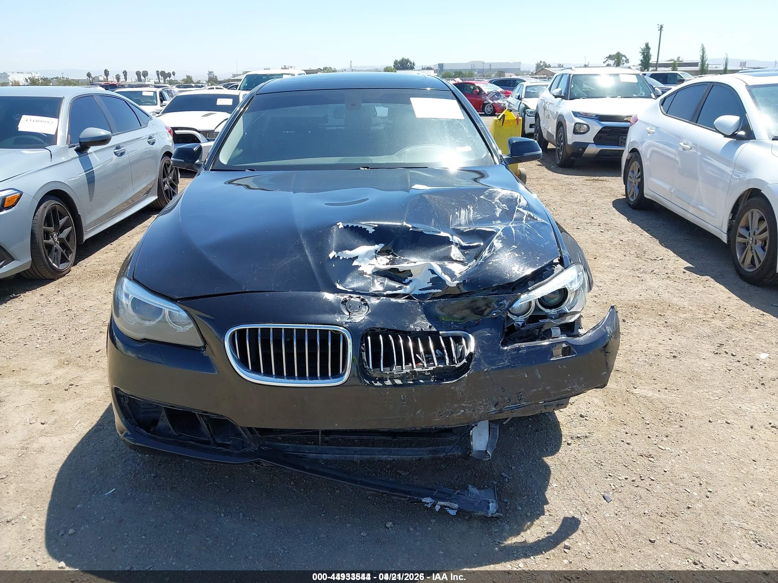 2014 Bmw 528i   Black vin: WBA5A5C53ED502411