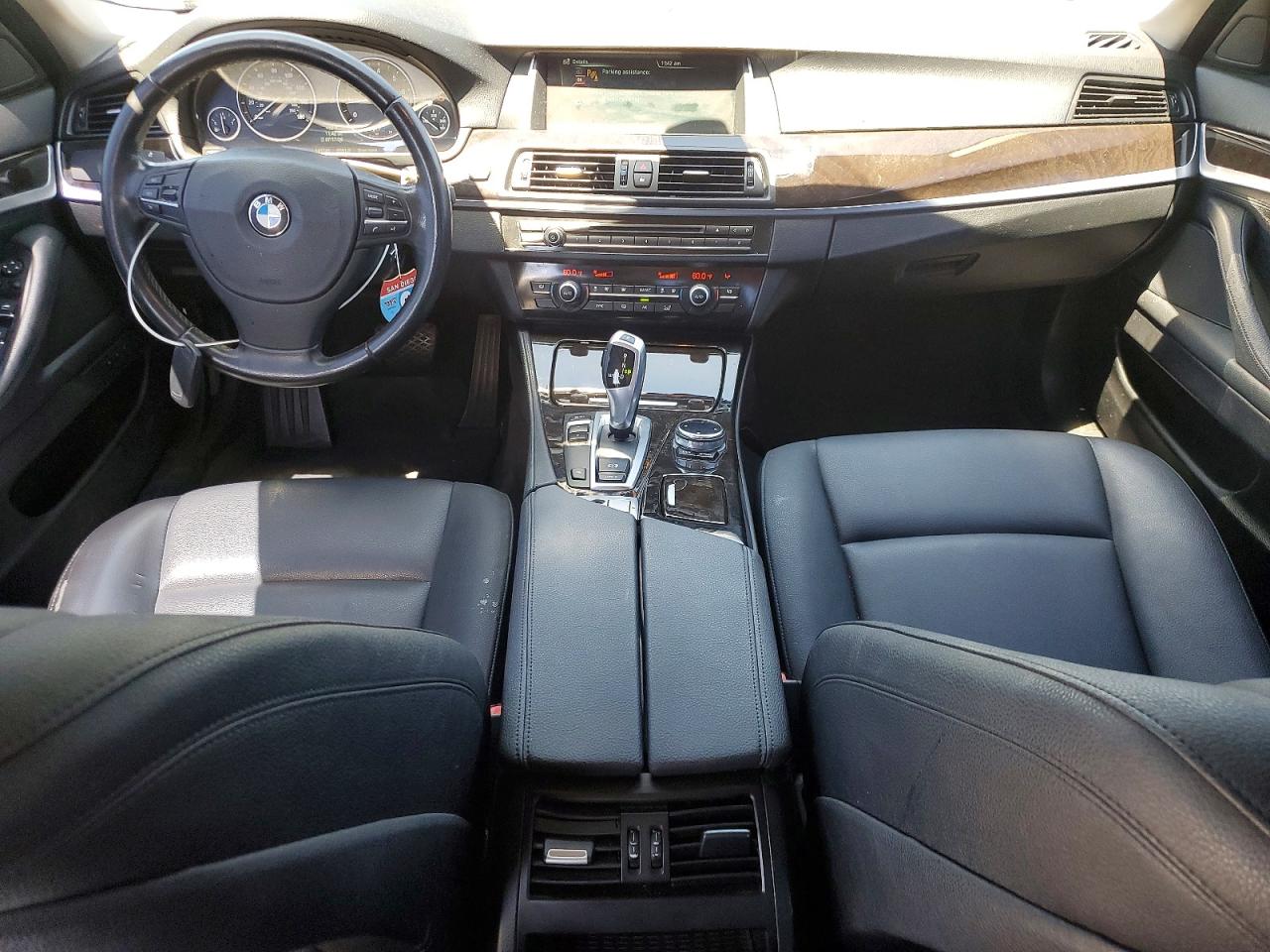 2014 Bmw 528 I Черный vin: WBA5A5C53ED504546