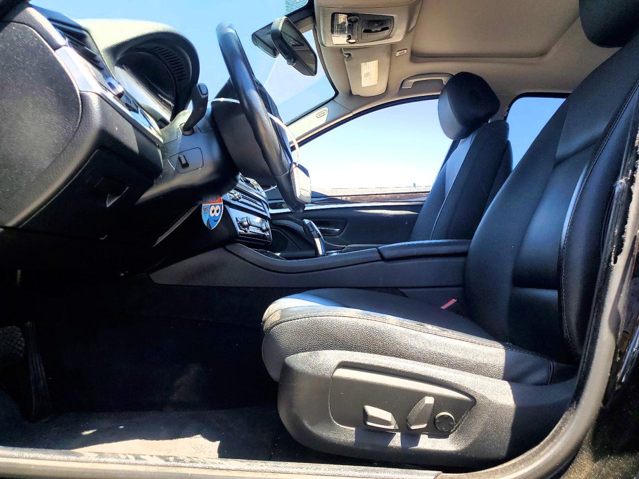 2014 Bmw 528 I Черный vin: WBA5A5C53ED504546