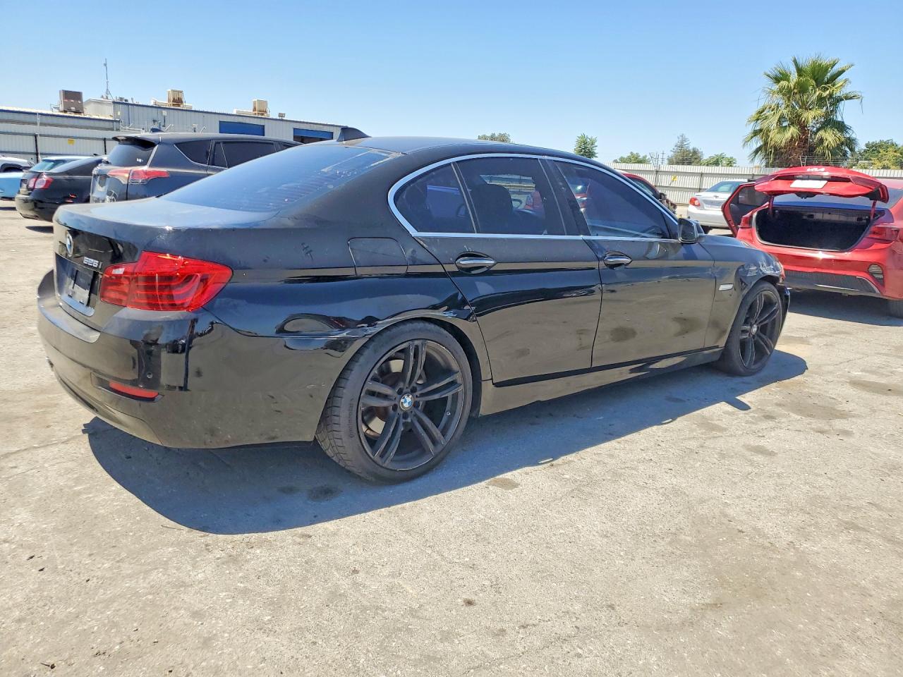 2014 Bmw 528 I Черный vin: WBA5A5C53ED504546
