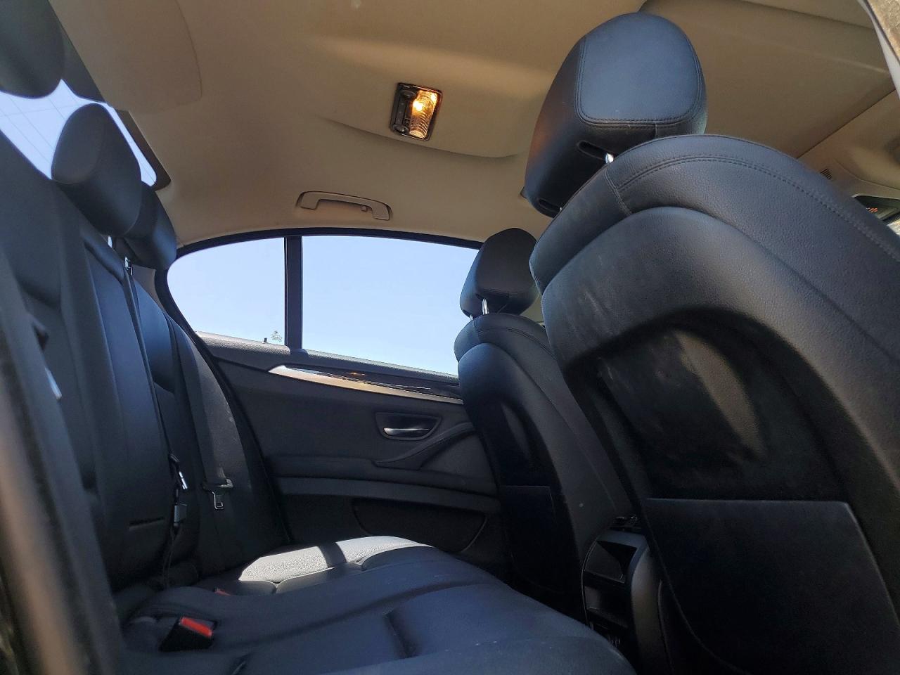 2014 Bmw 528 I Черный vin: WBA5A5C53ED504546