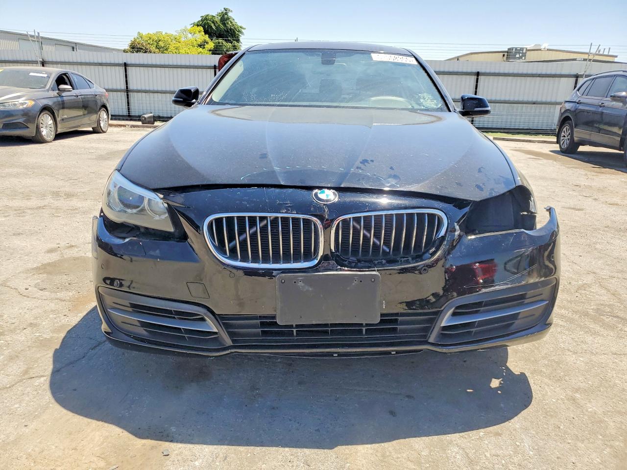 2014 Bmw 528 I Черный vin: WBA5A5C53ED504546