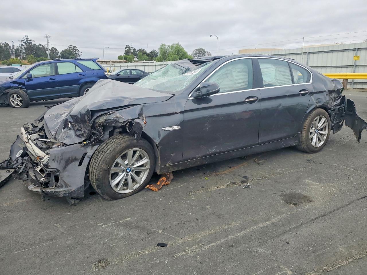 2014 Bmw 528 I Charcoal vin: WBA5A5C53ED506796