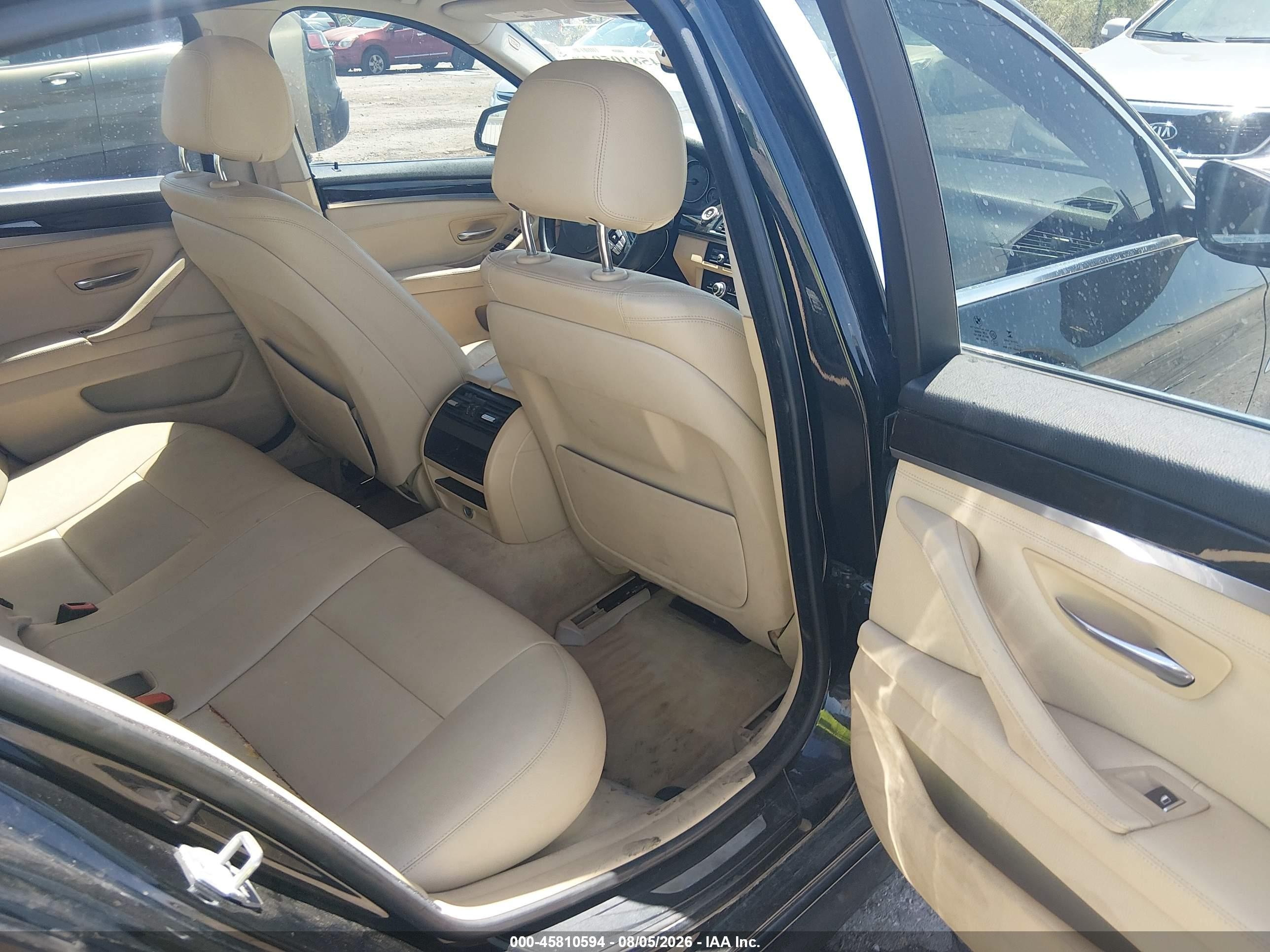 2014 Bmw 528i   Черный vin: WBA5A5C53ED509441