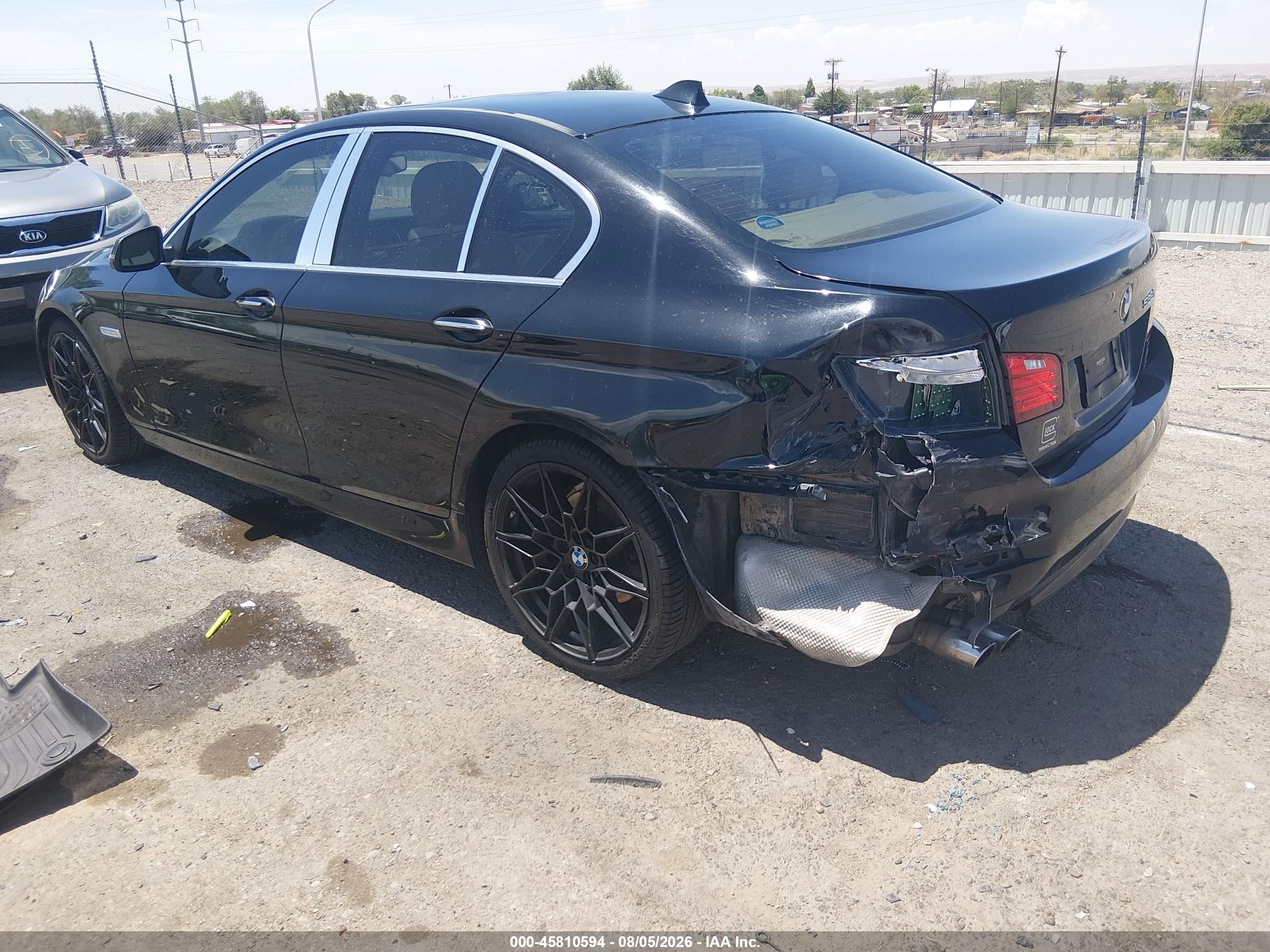 2014 Bmw 528i   Черный vin: WBA5A5C53ED509441