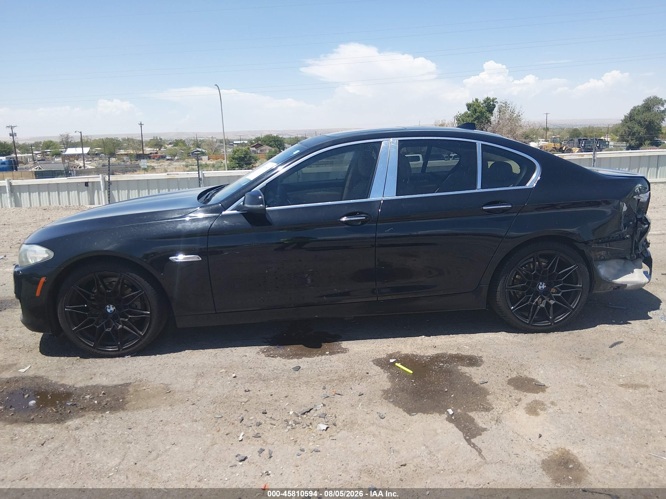 2014 Bmw 528i   Черный vin: WBA5A5C53ED509441