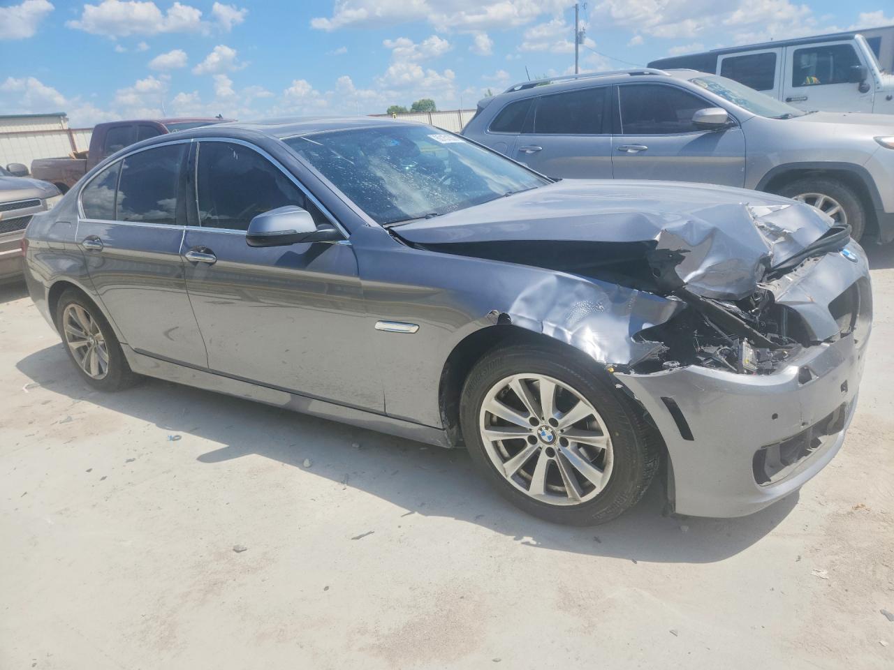 2014 Bmw 528 I Gray vin: WBA5A5C53ED509813