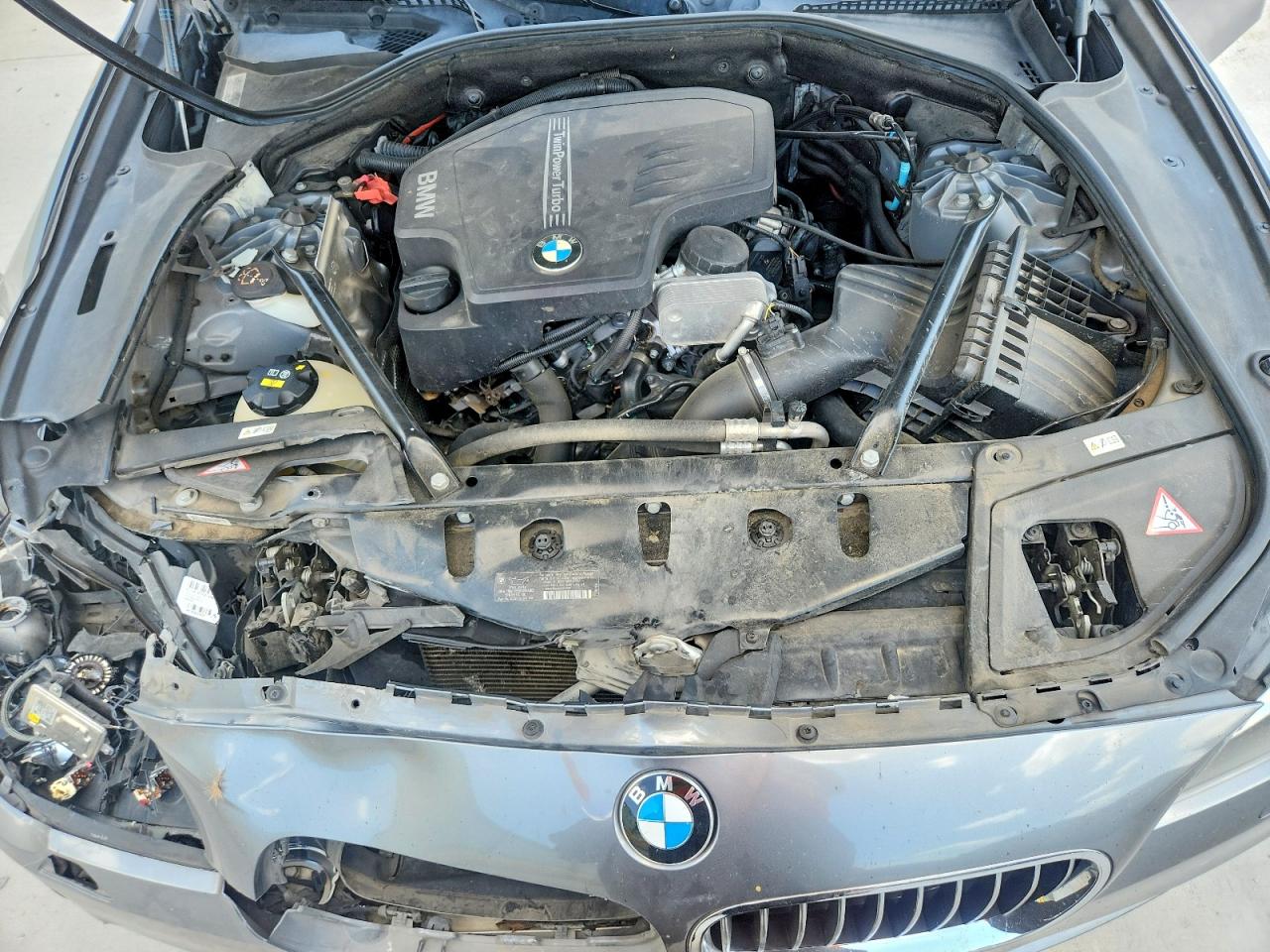 2014 Bmw 528 I Gray vin: WBA5A5C53ED509813