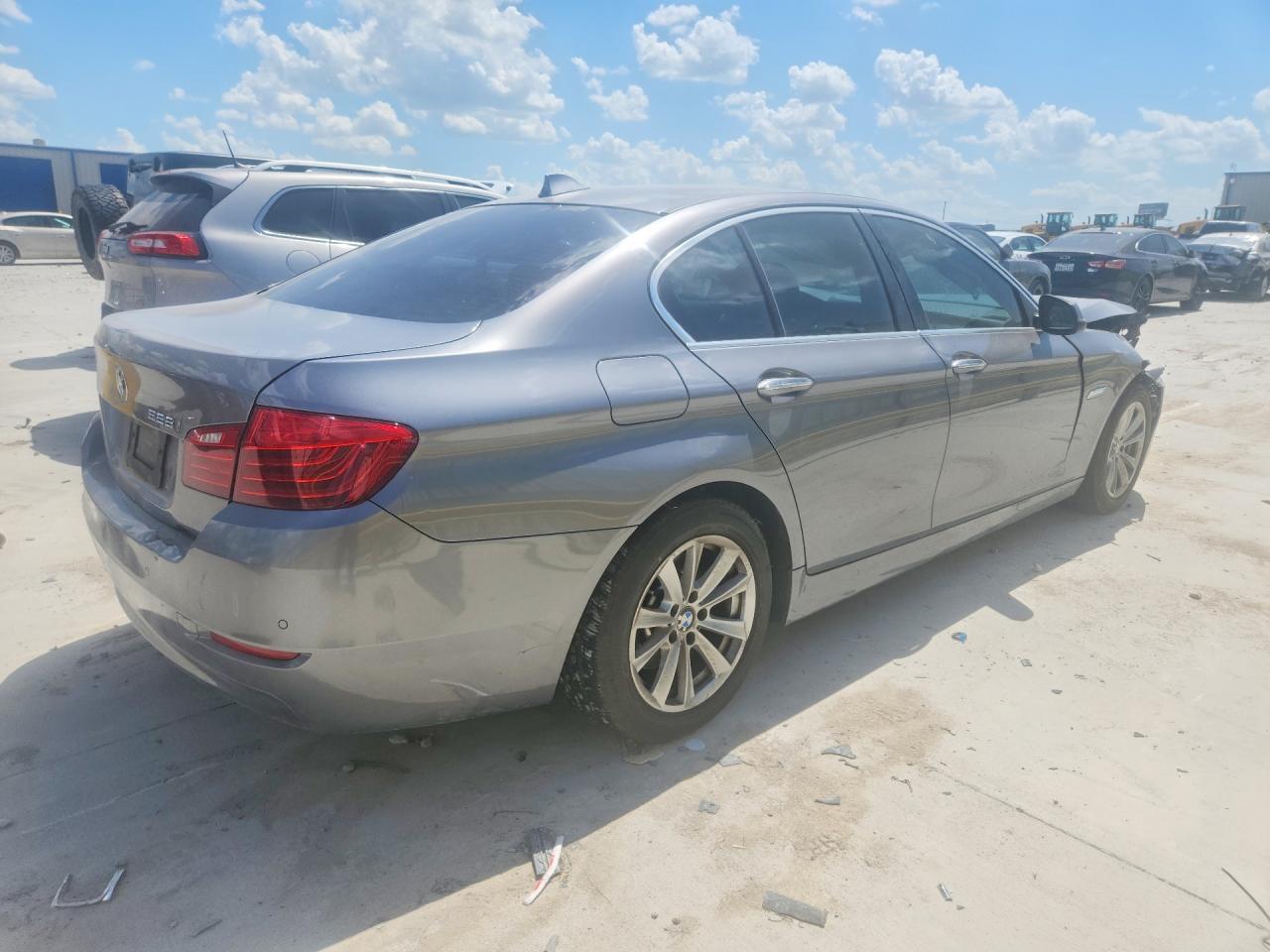 2014 Bmw 528 I Gray vin: WBA5A5C53ED509813