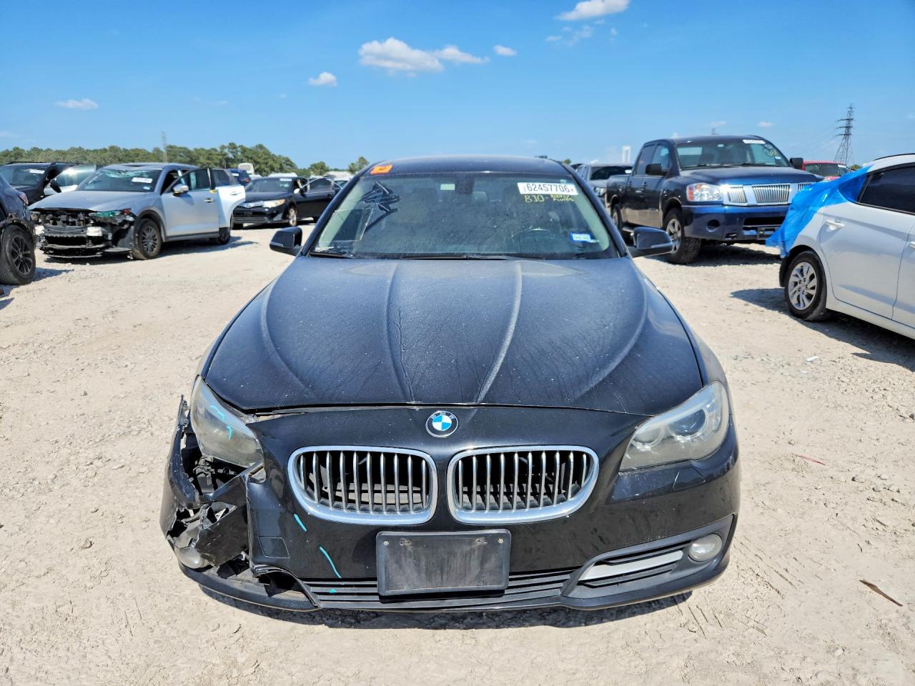 2015 Bmw 528 I Black vin: WBA5A5C53FD519145