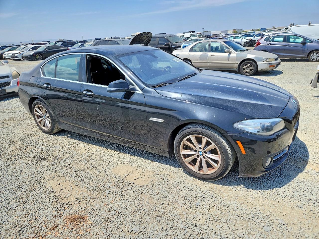 2015 Bmw 528 I Black vin: WBA5A5C53FD520344