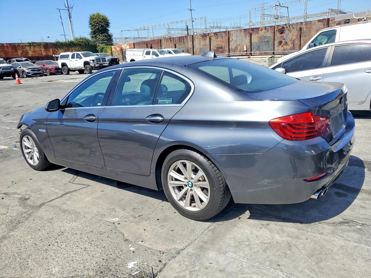 2015 Bmw 528 I Gray vin: WBA5A5C53FD521817