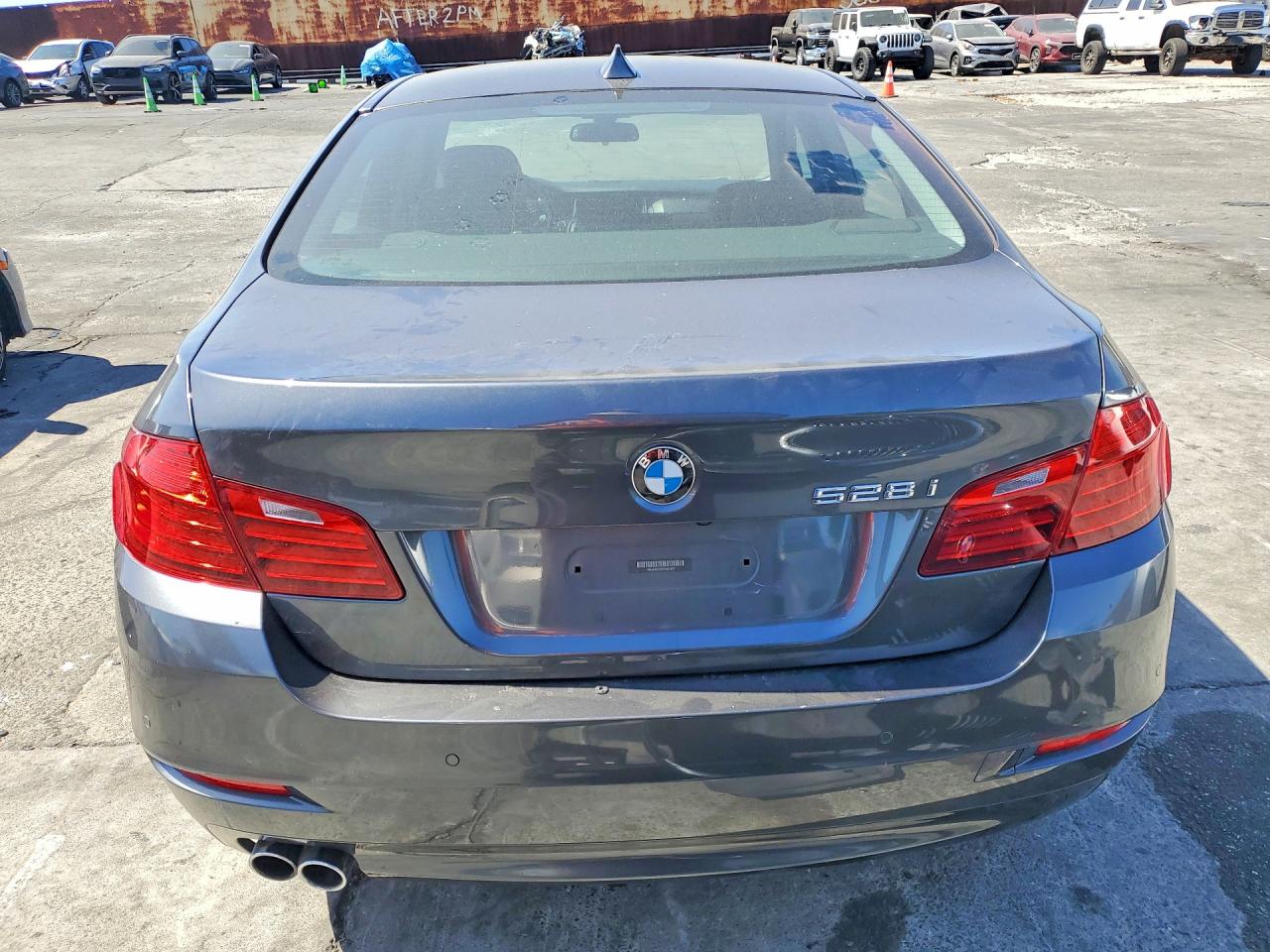 2015 Bmw 528 I Gray vin: WBA5A5C53FD521817