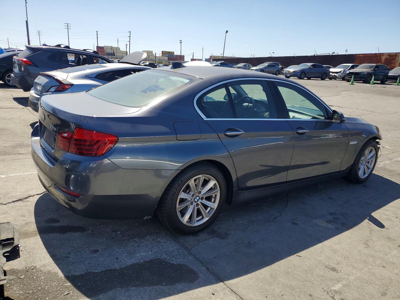2015 Bmw 528 I Gray vin: WBA5A5C53FD521817
