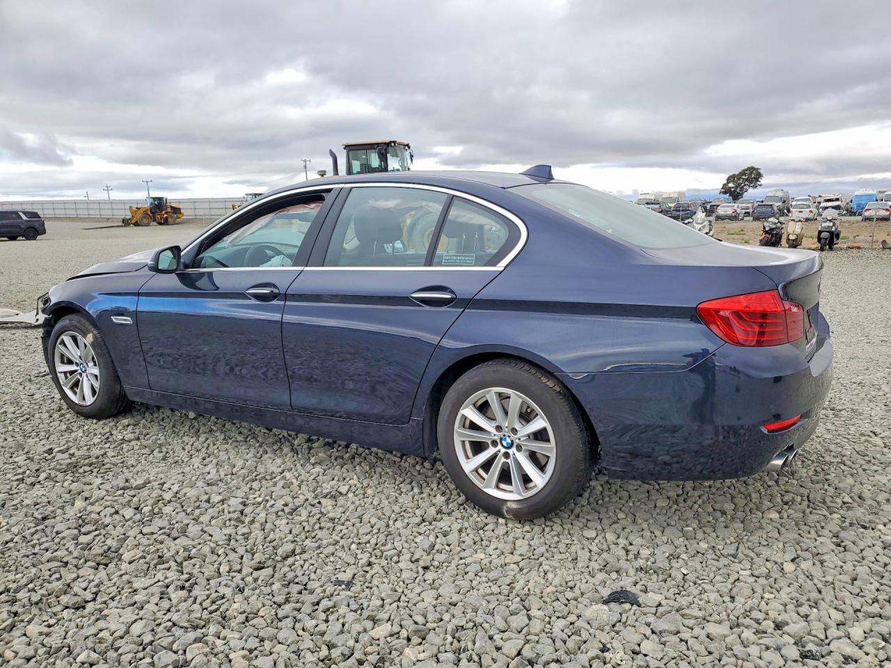 2015 Bmw 528 I Blue vin: WBA5A5C53FD521865