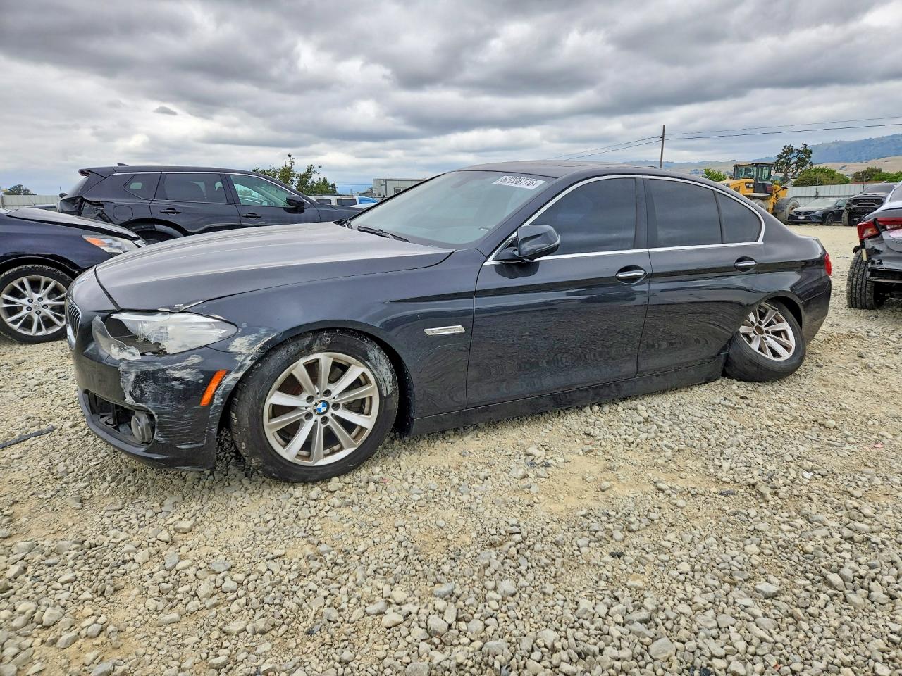 2015 Bmw 528 I Gray vin: WBA5A5C53FD523938