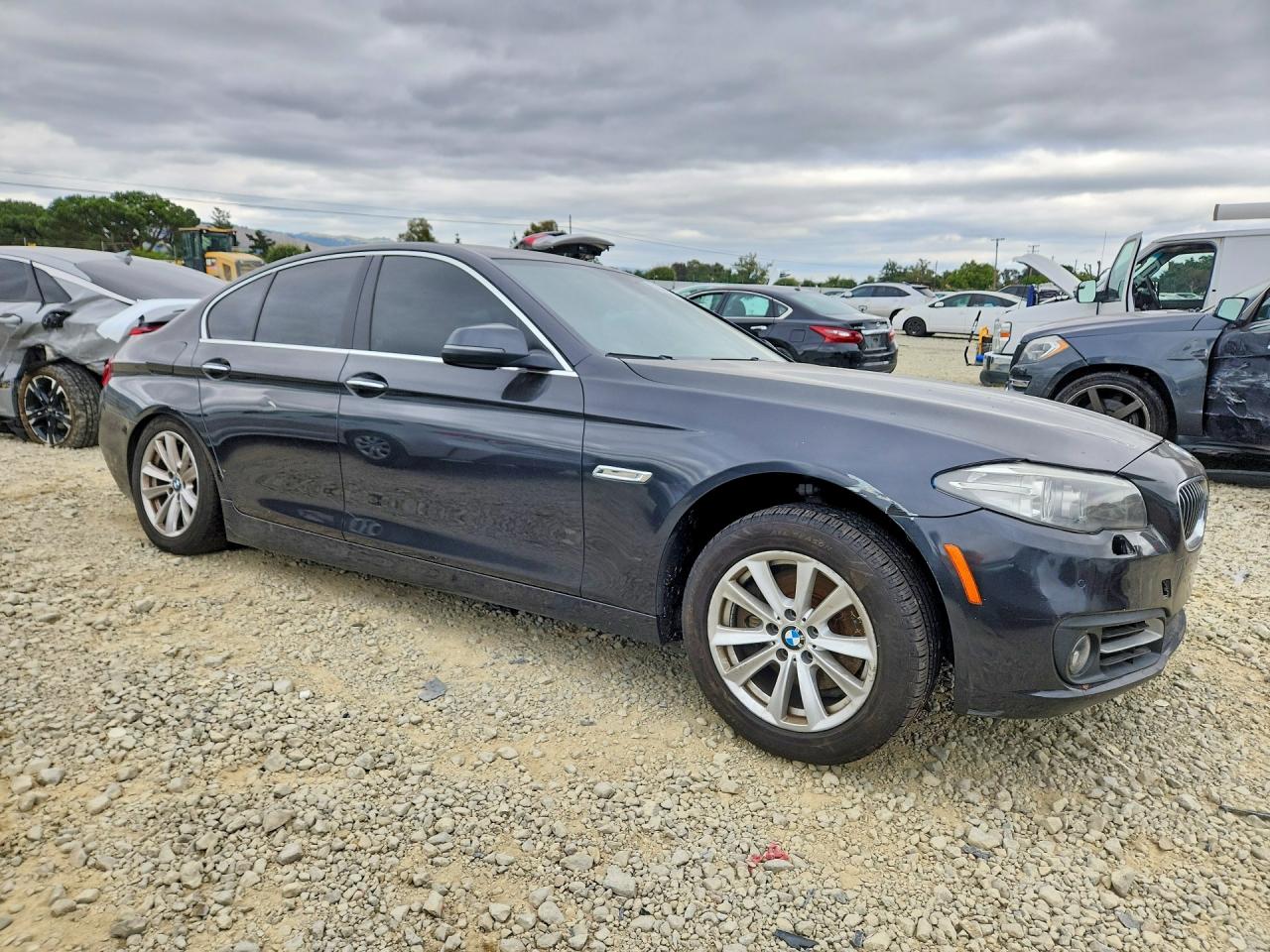 2015 Bmw 528 I Gray vin: WBA5A5C53FD523938