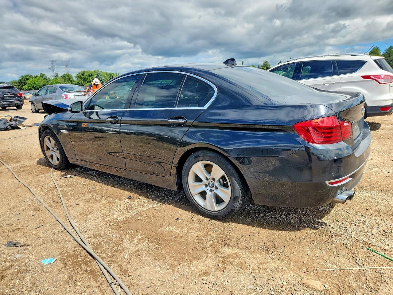 2015 Bmw 528 I Black vin: WBA5A5C53FD524989