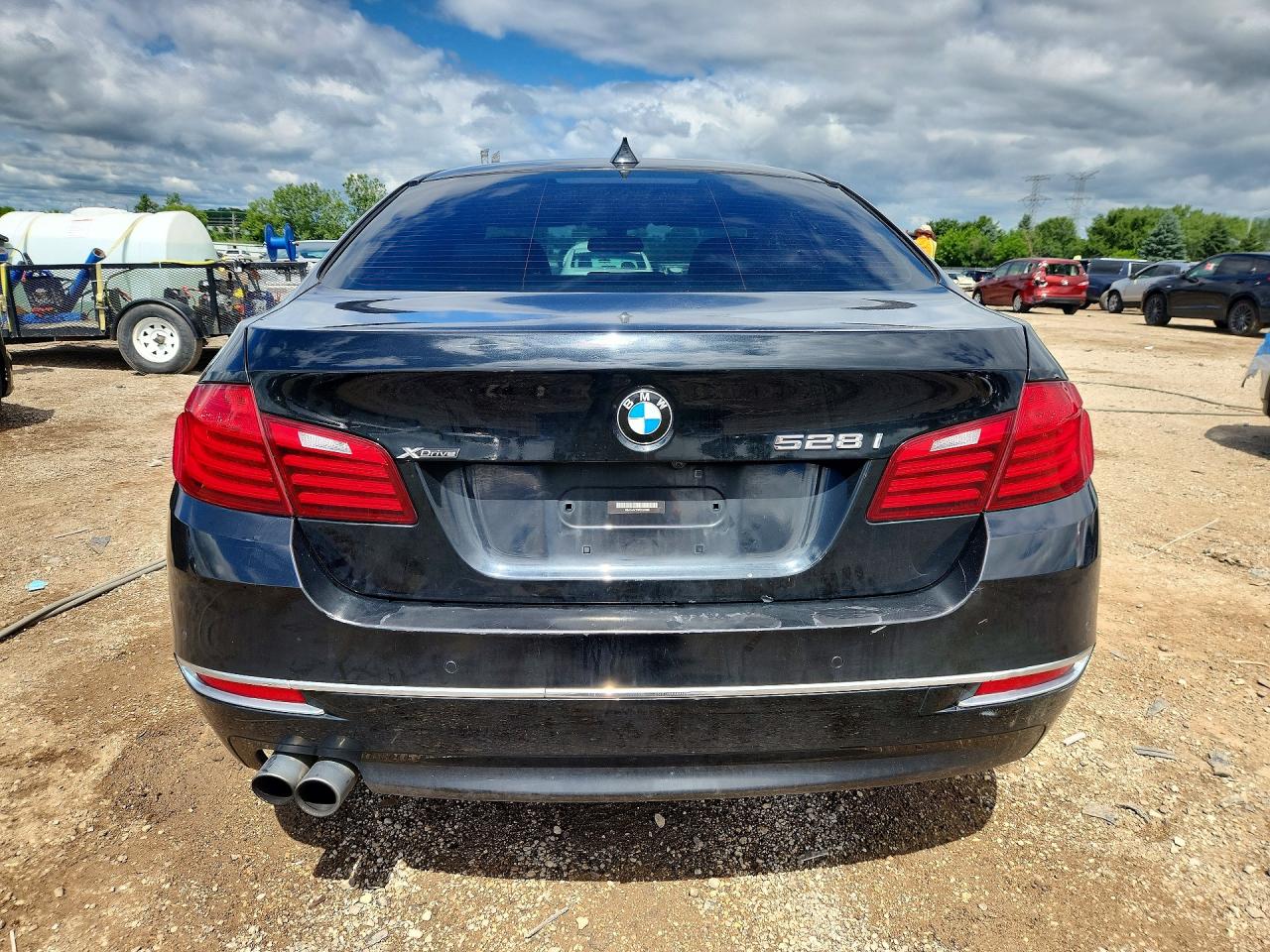 2015 Bmw 528 I Black vin: WBA5A5C53FD524989