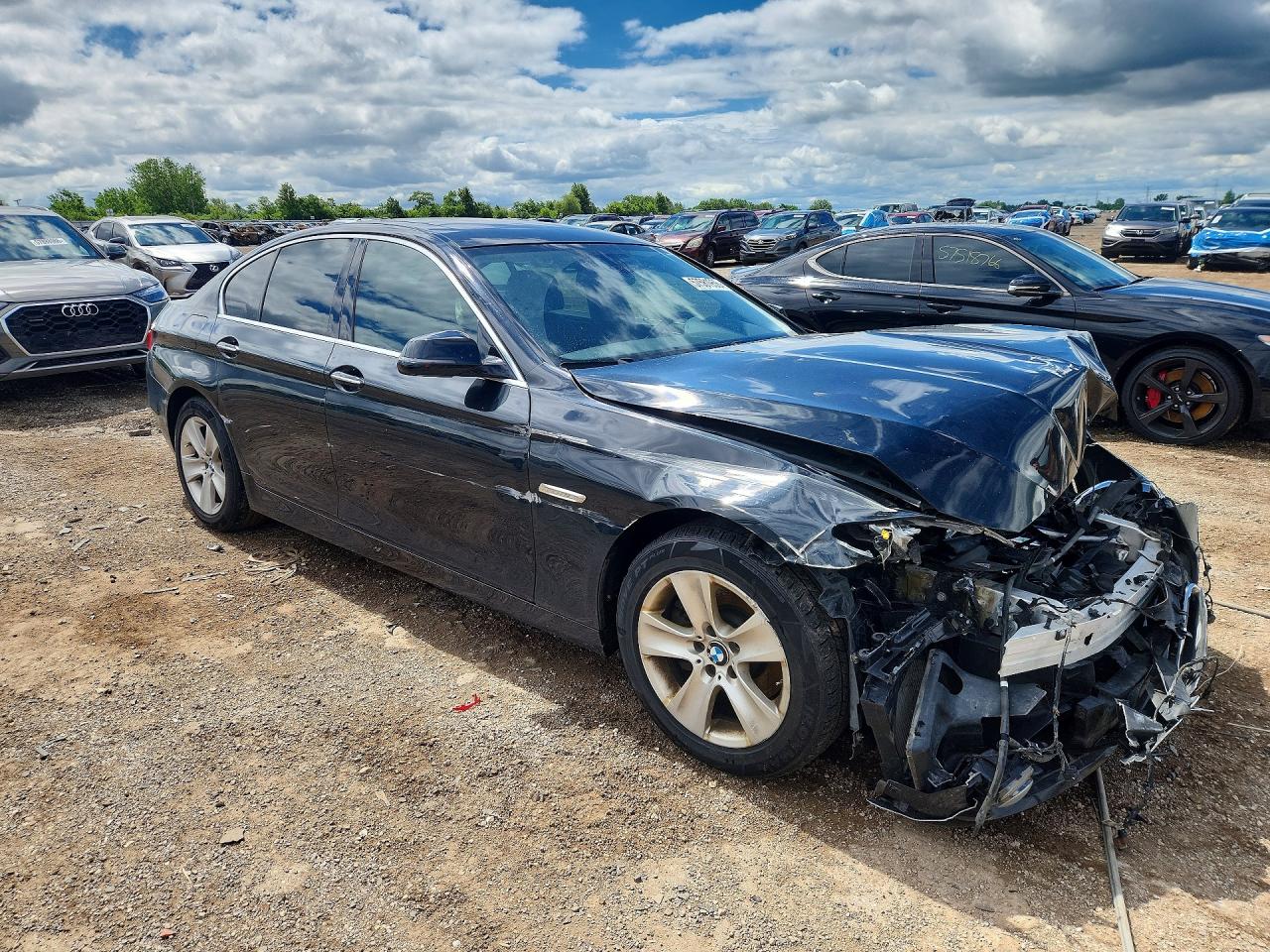 2015 Bmw 528 I Black vin: WBA5A5C53FD524989