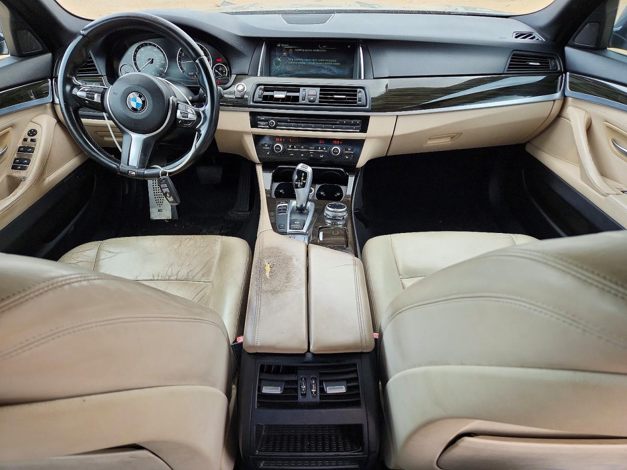 2014 Bmw 528 I Gray vin: WBA5A5C54ED020594