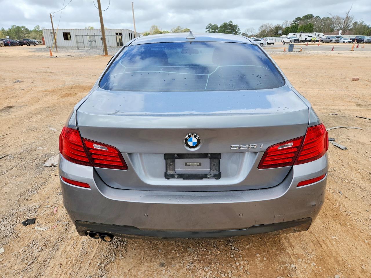 2014 Bmw 528 I Gray vin: WBA5A5C54ED020594