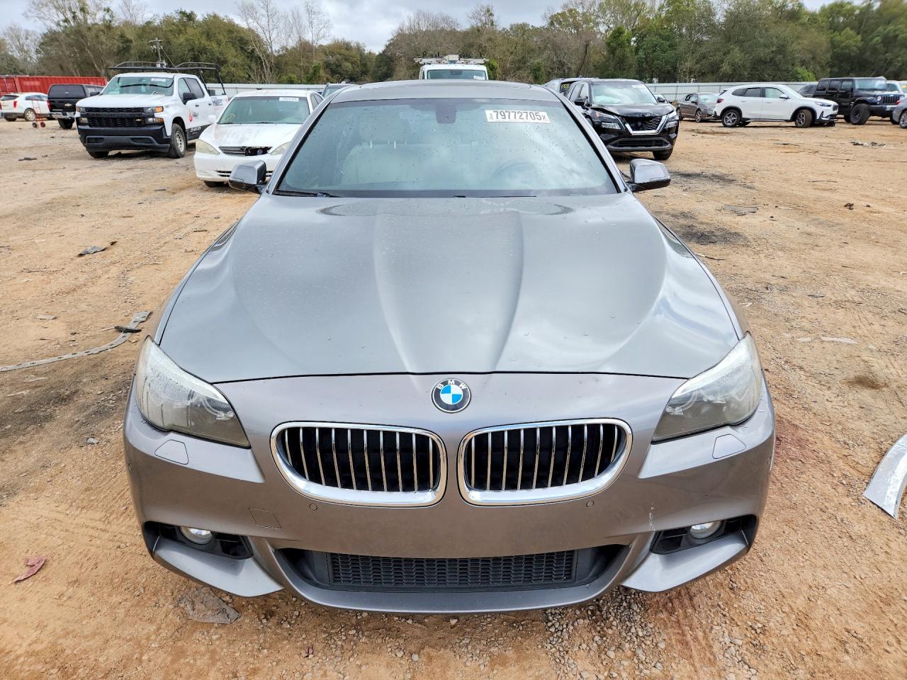 2014 Bmw 528 I Gray vin: WBA5A5C54ED020594