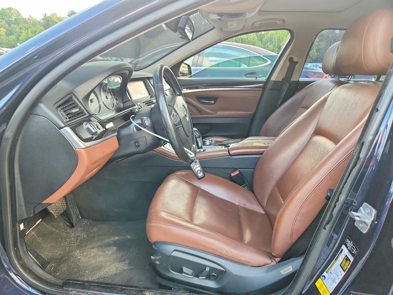 2014 Bmw 528 I Blue vin: WBA5A5C54ED500697