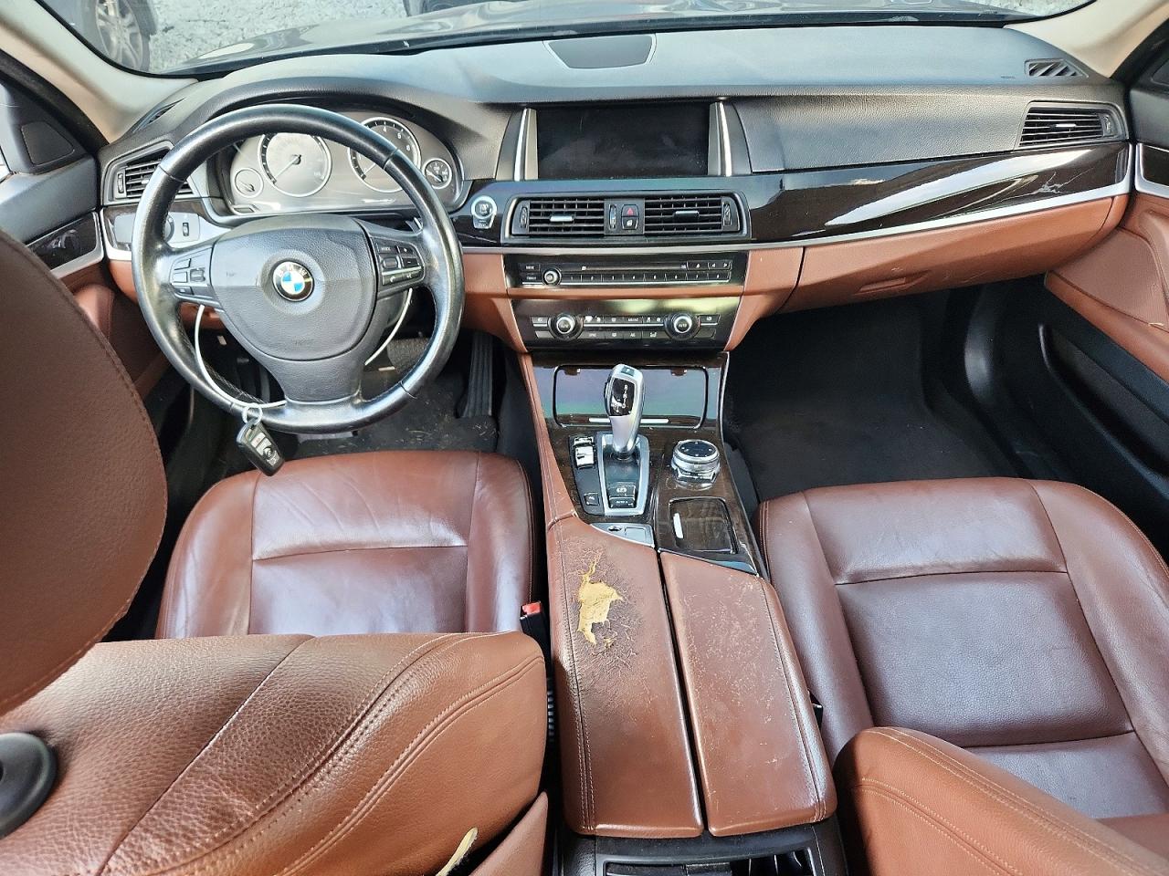 2014 Bmw 528 I Blue vin: WBA5A5C54ED500697