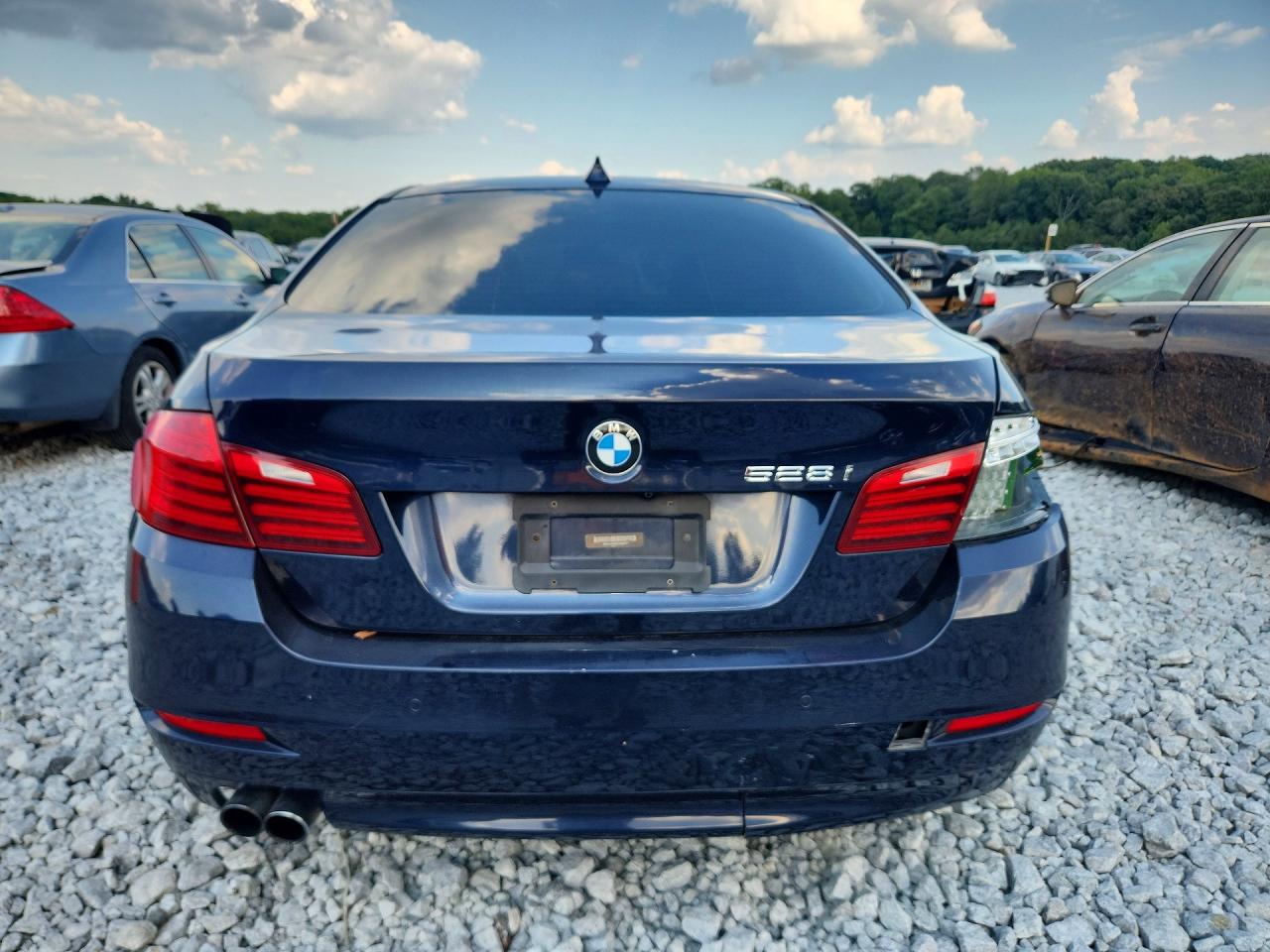 2014 Bmw 528 I Blue vin: WBA5A5C54ED500697