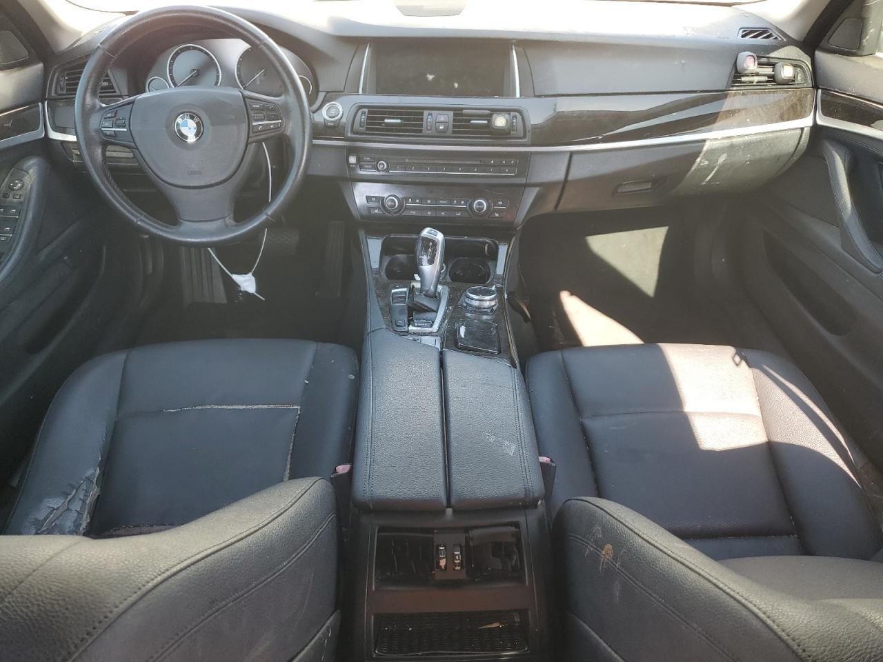2014 Bmw 528 I White vin: WBA5A5C54ED503454